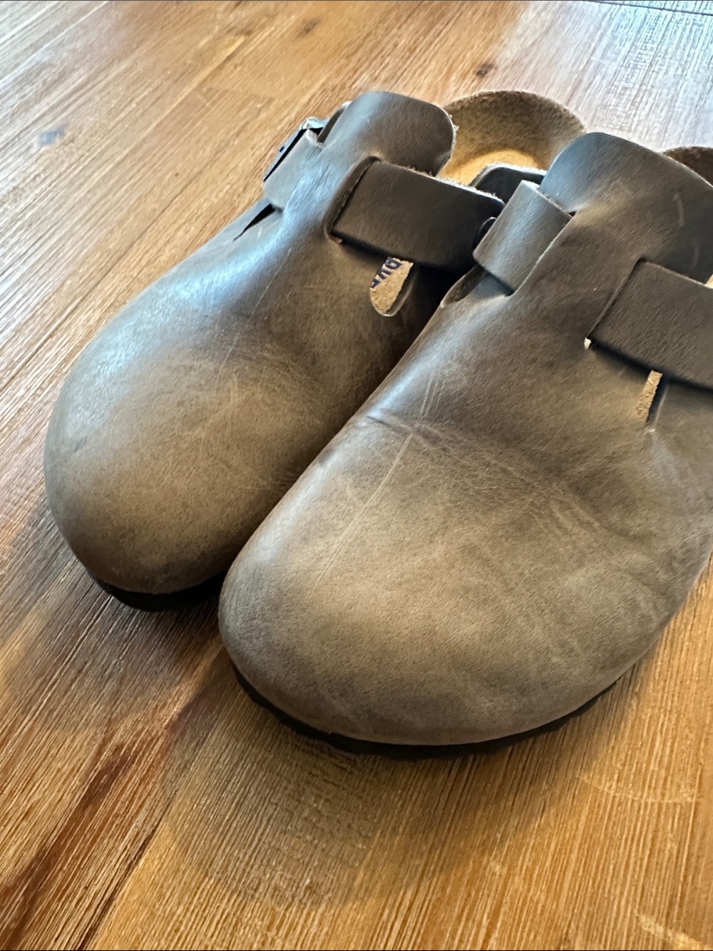 Birkenstock Leather Boston Clogs - Picture 2 of 3